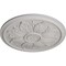 Ekena Millwork Kaya Ceiling Medallion (Fits Canopies up to 5 1/4"), 23 5/8"OD x 1 1/2"P, Ultra Pure White CM23KAUWF - alternate 3